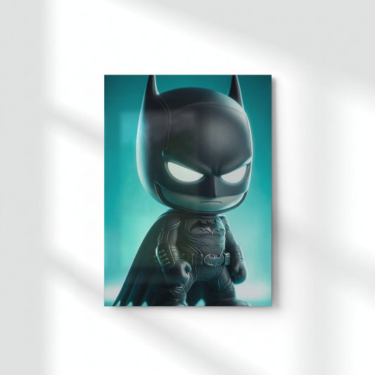Batman: Small But Mighty Metal Poster | Aesthetic Pop Art Wall Decor & Painting