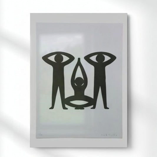 Collective Consciousness Metal Poster | Aesthetic Pop Art Wall Decor & Painting