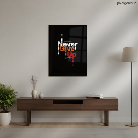 Create Your Own Future Metal Poster | Aesthetic Pop Art Wall Decor & Painting