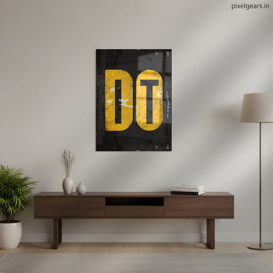 Do It Metal Poster | Aesthetic Pop Art Wall Decor & Painting