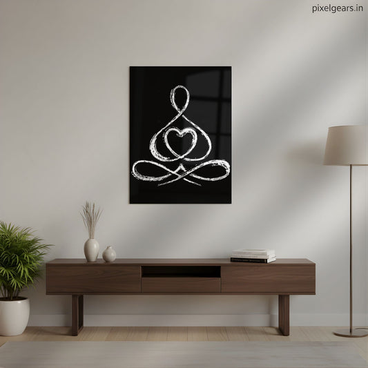 Inner Tides Metal Poster | Aesthetic Pop Art Wall Decor & Painting