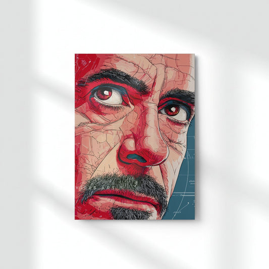 Legacy Of The Genius Metal Poster | Aesthetic Pop Art Wall Decor & Painting