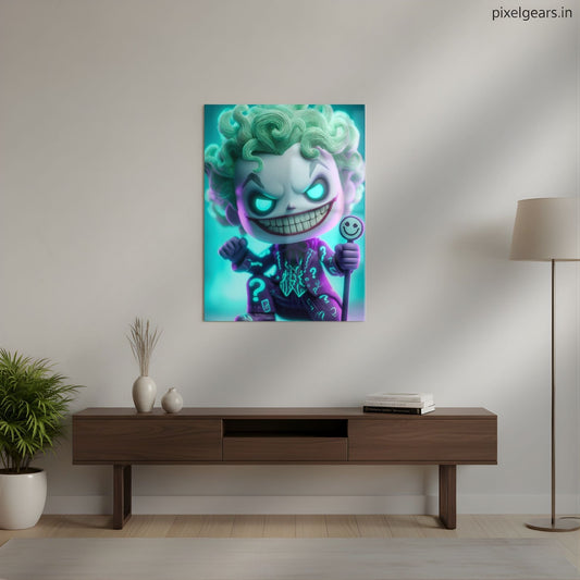 Legacy Of The Laugh Metal Poster | Aesthetic Pop Art Wall Decor & Painting