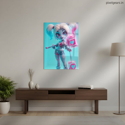 Chaos In Every Heart Metal Poster | Aesthetic Pop Art Wall Decor & Painting