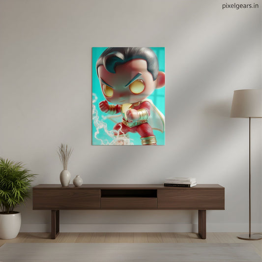 Magic In Small Strikes Metal Poster | Aesthetic Pop Art Wall Decor & Painting