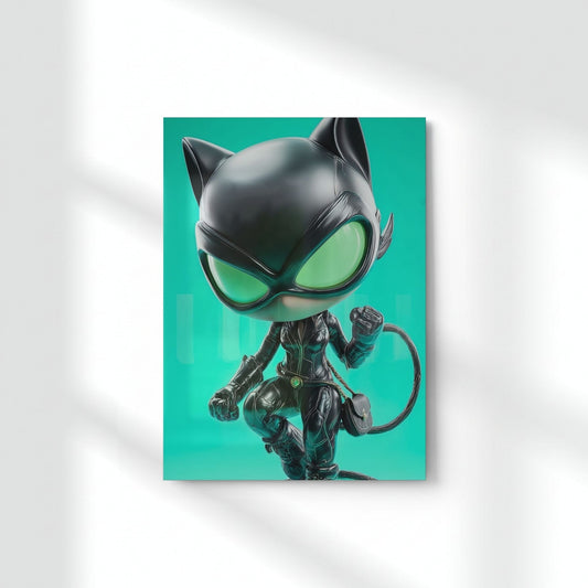 Master Of The Heist Metal Poster | Aesthetic Pop Art Wall Decor & Painting
