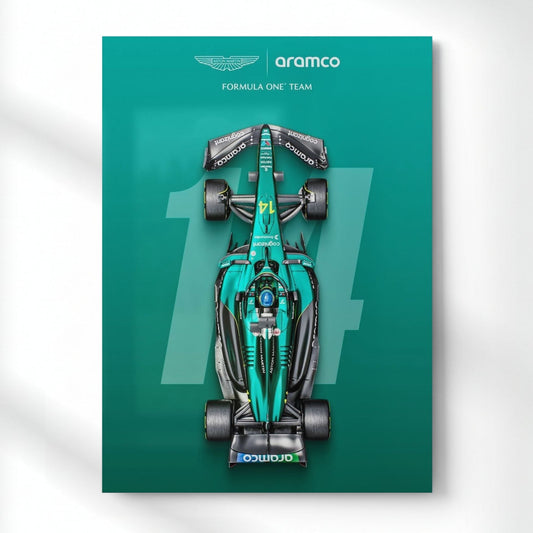 The Spirit Of Racing Metal Poster | Aesthetic Pop Art Wall Decor & Painting