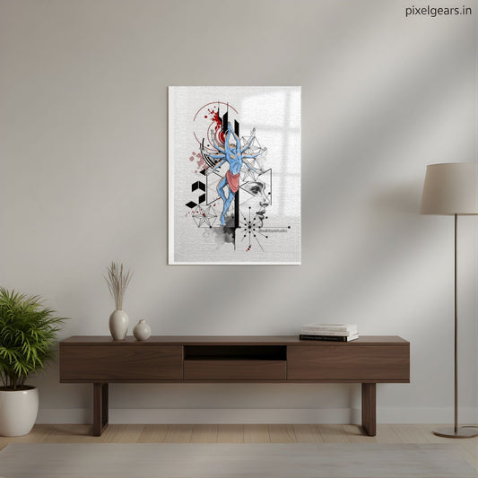 Transcendent Balance Metal Poster | Aesthetic Pop Art Wall Decor & Painting