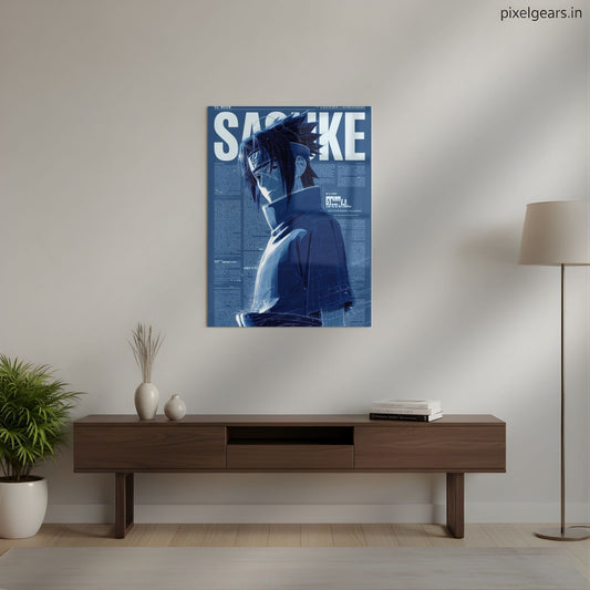 Uchiha The Path of Power Metal Poster | Aesthetic Pop Art Wall Decor & Painting